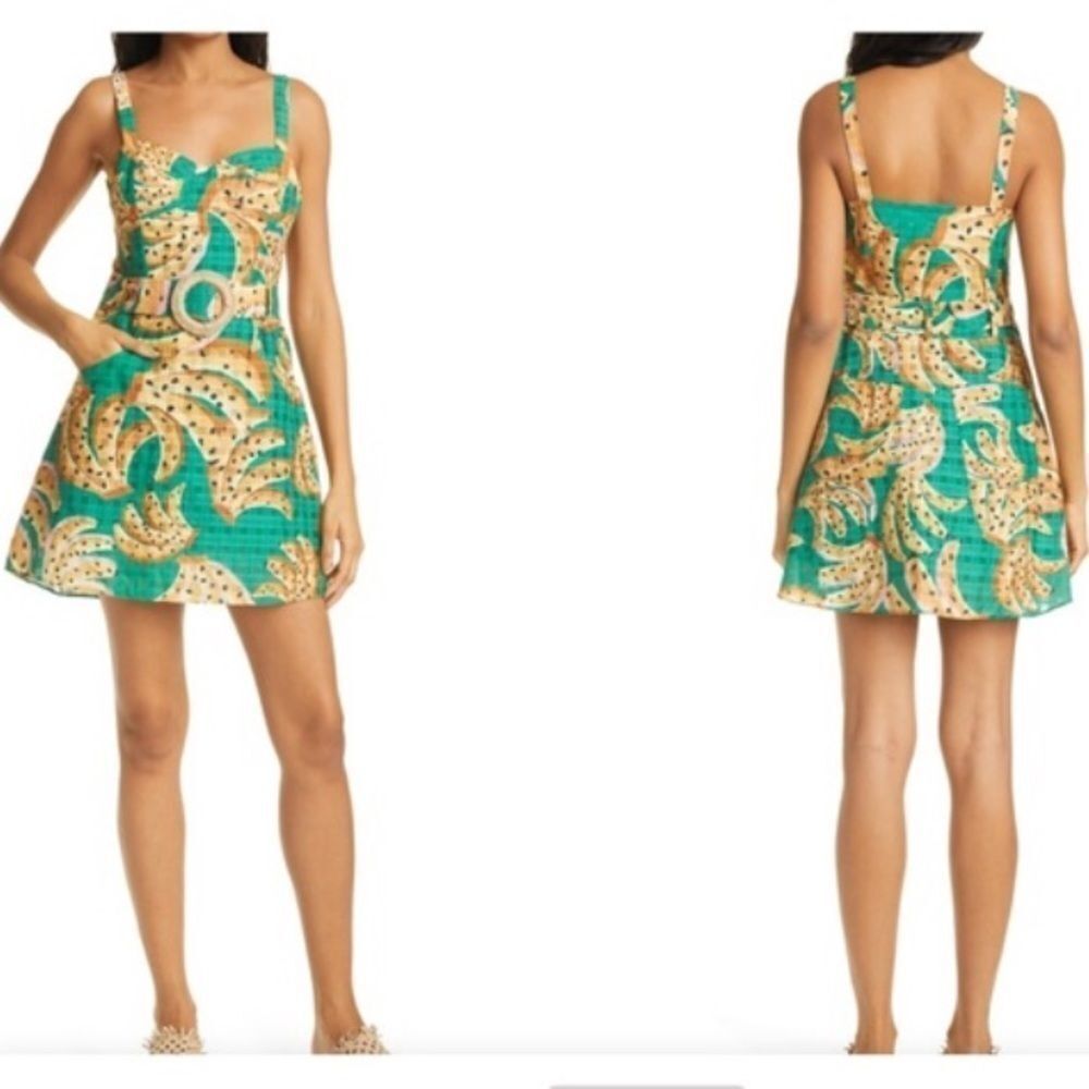 Farm Rio Raining Bananas Cotton & Silk
Minidress